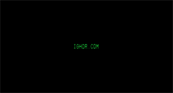 Desktop Screenshot of ighor.com